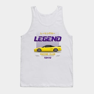 Midnight Racer Yellow NS X JDM Tank Top